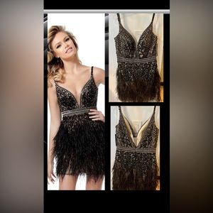 Jovani black dress.